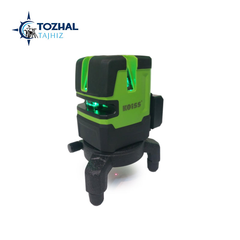 تراز لیزری 5خط کویز KOISS دارای شاغول لیزری BL885
